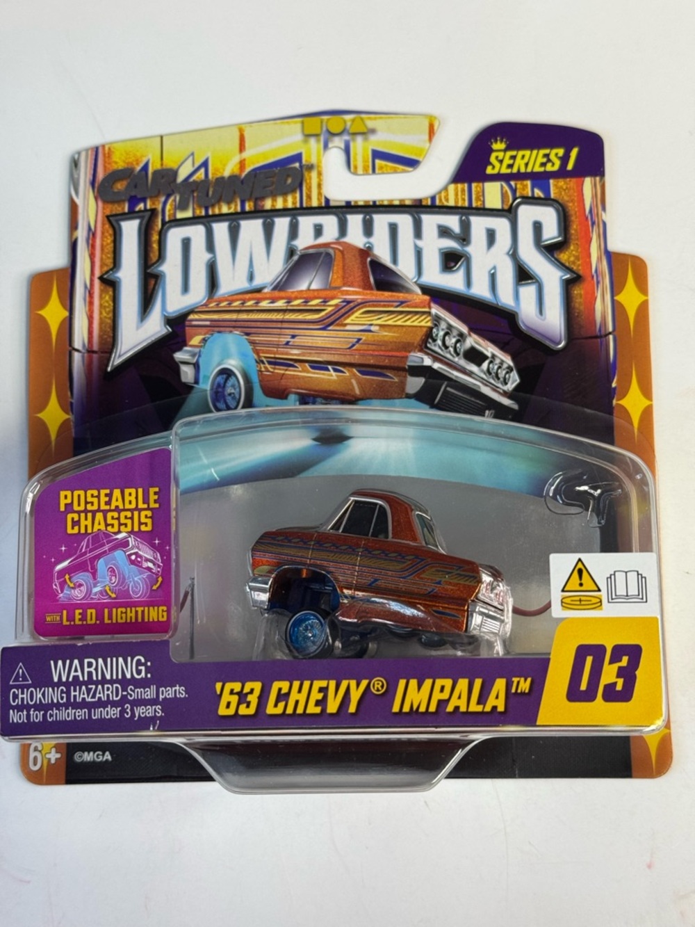 CARTUNED LOWRIDERS SERIES 1 ‘63 CHEVY IMPALA 03